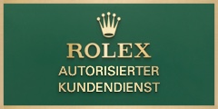 rolex service plaque